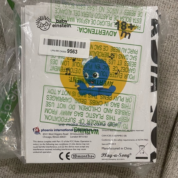 Baby Einstein keyboard composer and book library - Picture 3 of 6